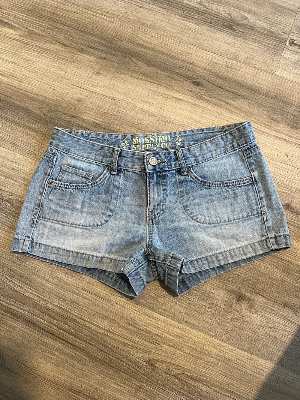 Mossimo Supply Co. Light Wash Denim Jean Shorts